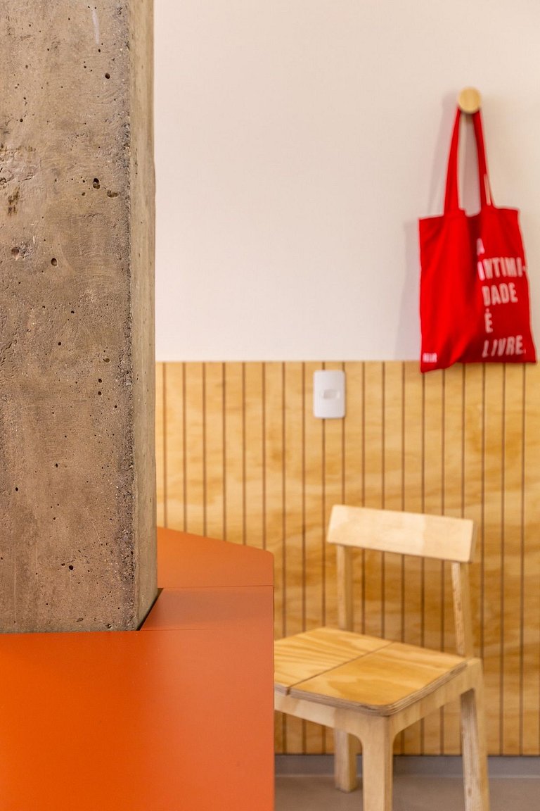 Studio design com vista no Copan -