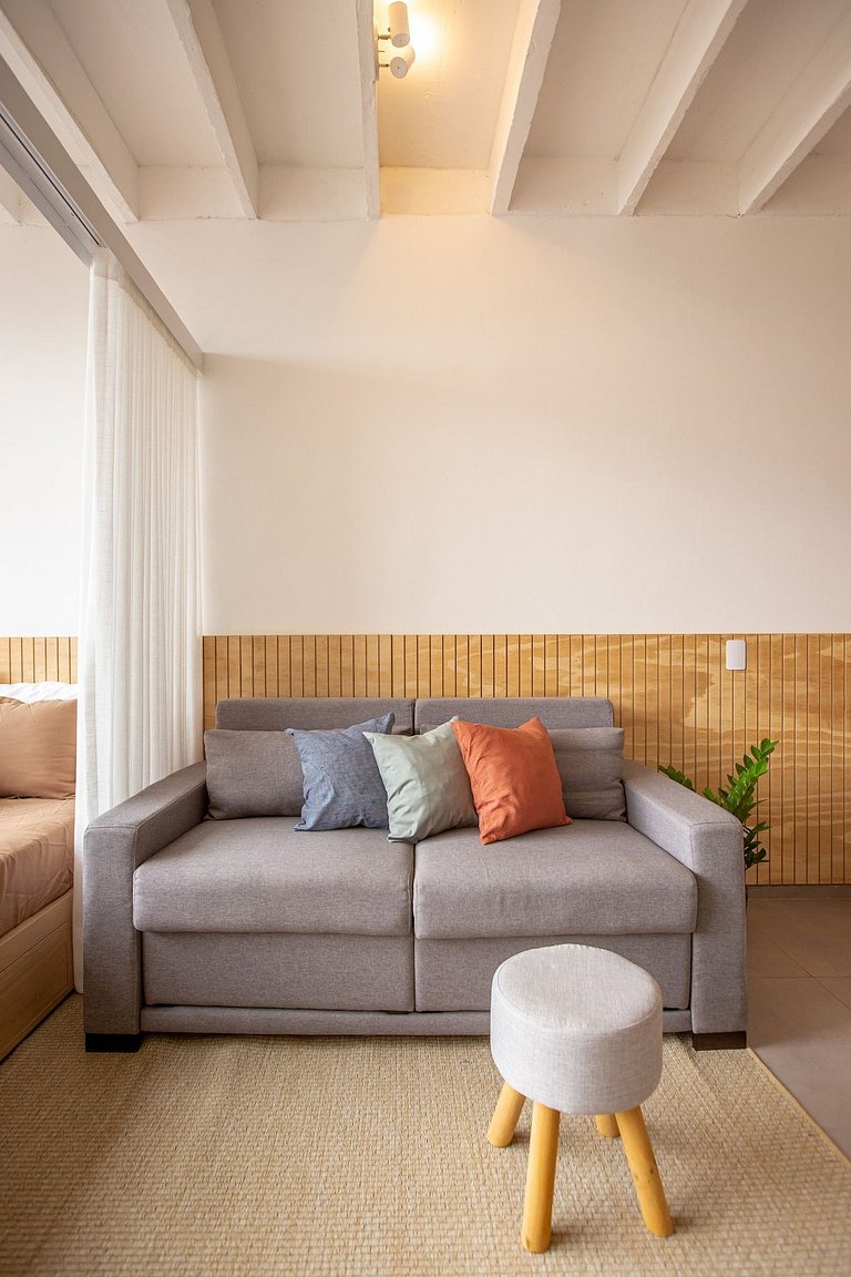 Studio design com vista no Copan -