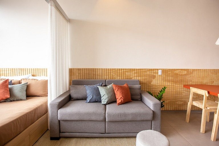 Studio design com vista no Copan -