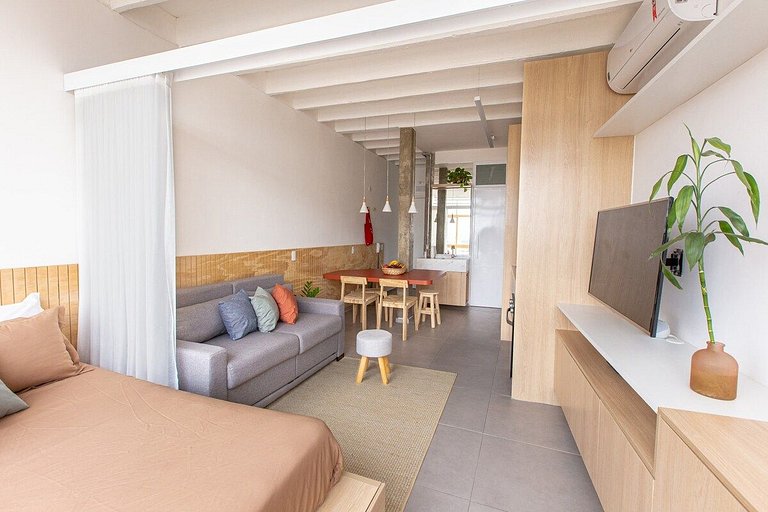 Studio design com vista no Copan -