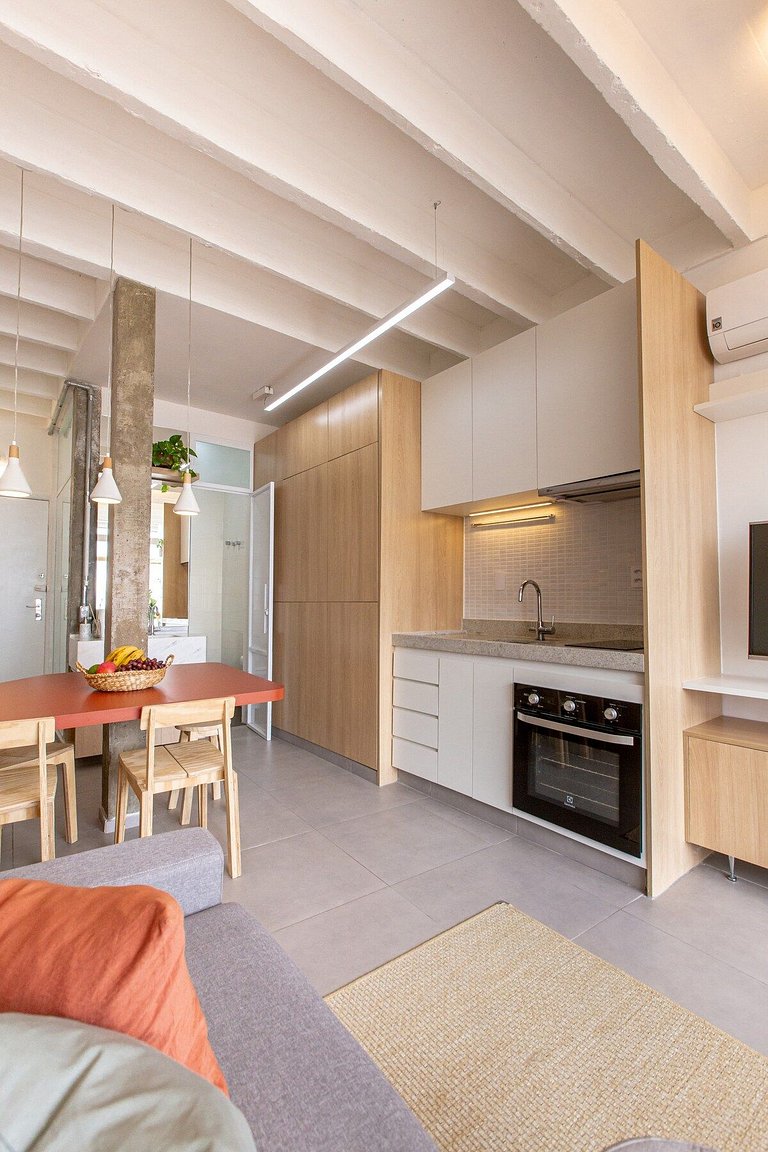 Studio design com vista no Copan -