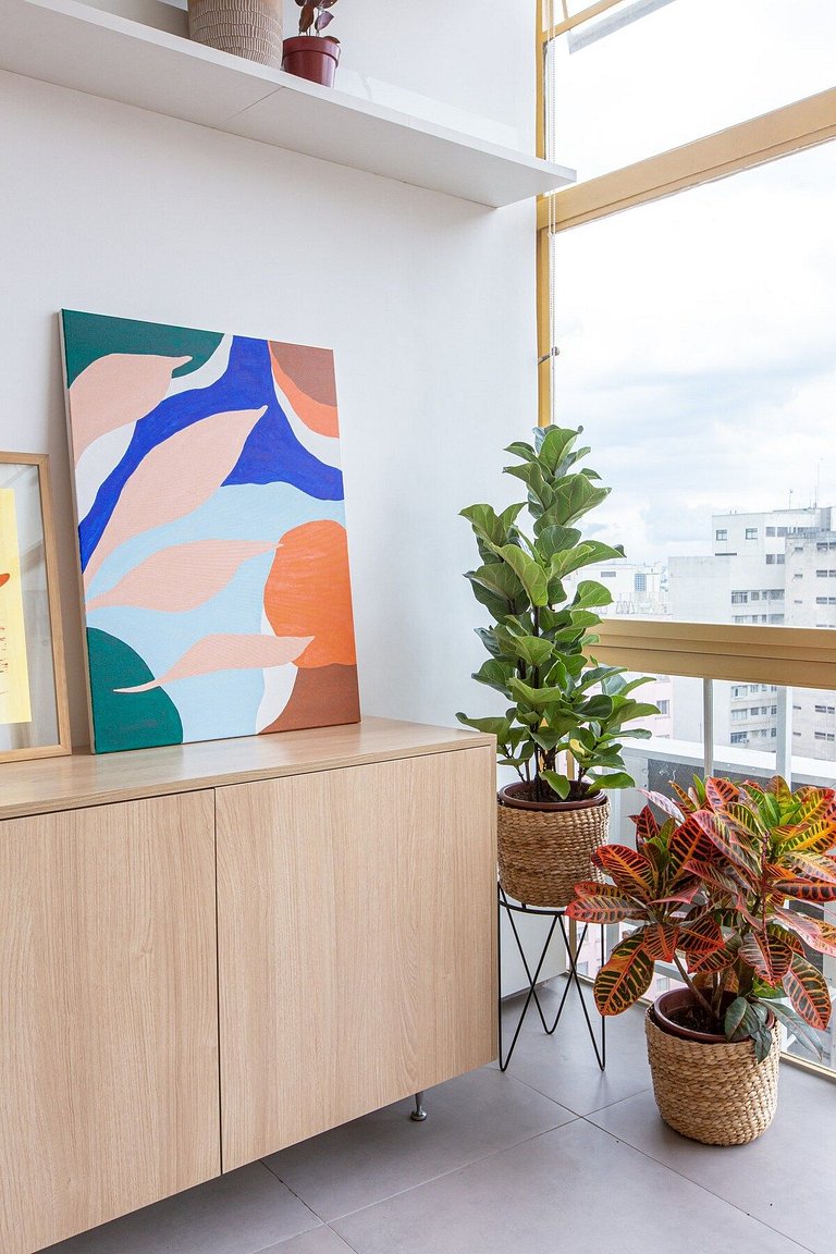 Studio design com vista no Copan -