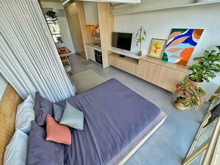 Studio design com vista no Copan -