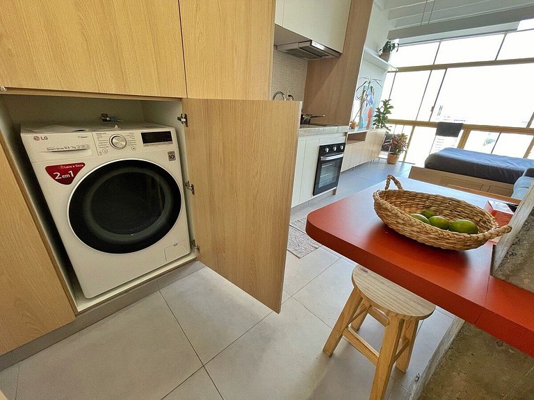 Studio design com vista no Copan -