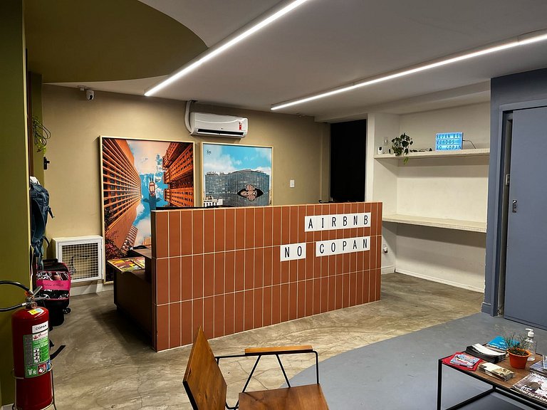 Copan: 100 m2 de conforto, beleza e muita arte
