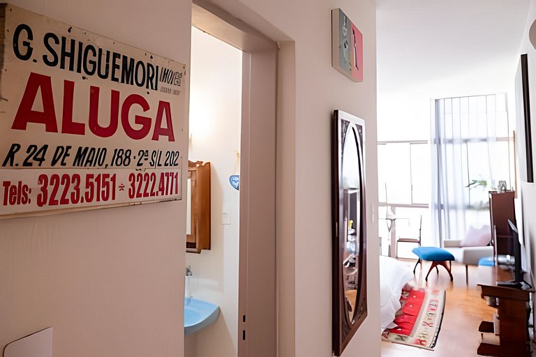 Feito de histórias, SP antigo 30A com arte @ Copan