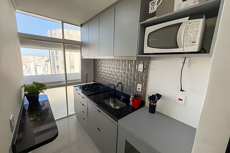 Por do sol no 25º andar do Copan