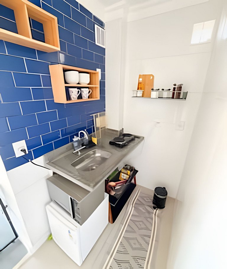 30° andar com vista pro vale e telão