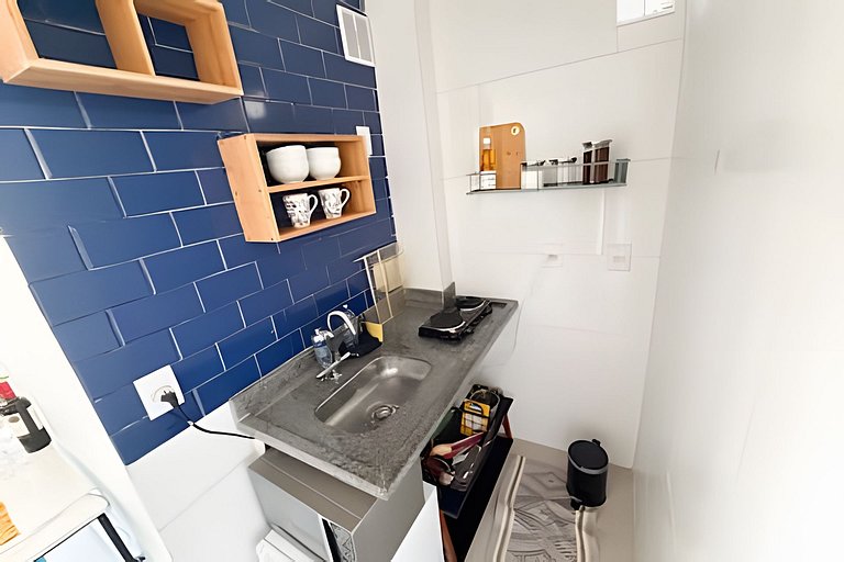 30° andar com vista pro vale e telão